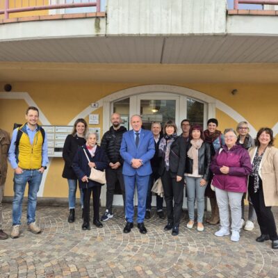 L’assessore Tonina in visita alla Cooperativa CS4 di Pergine Valsugana